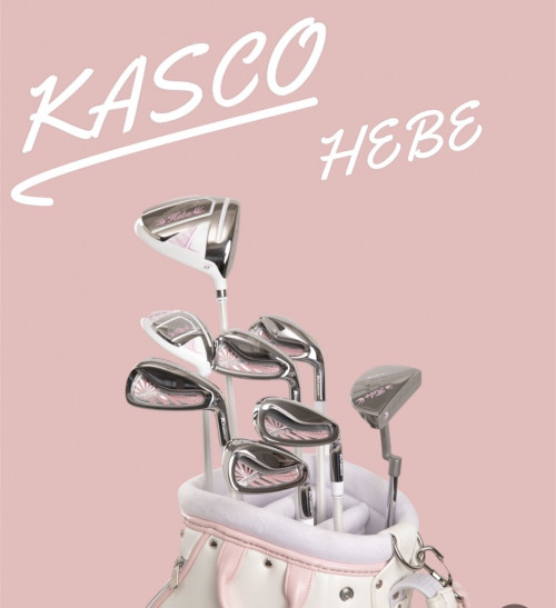 Kasco HEBE 粉色 女套桿組/共8P(#1W+U5+U6+5I(7-PS)+PT+BAG)